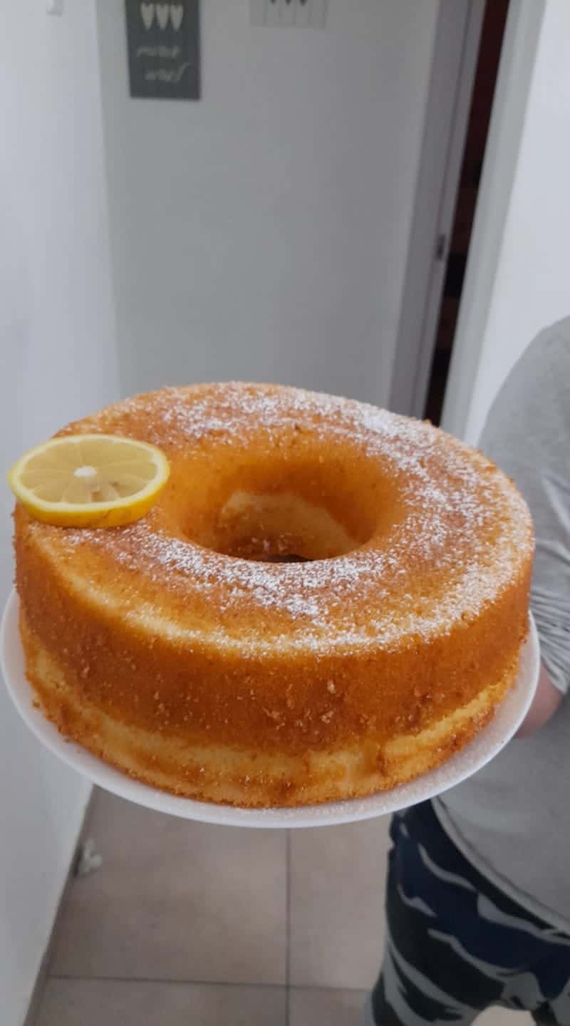 עוגת לימון וניל משגעת