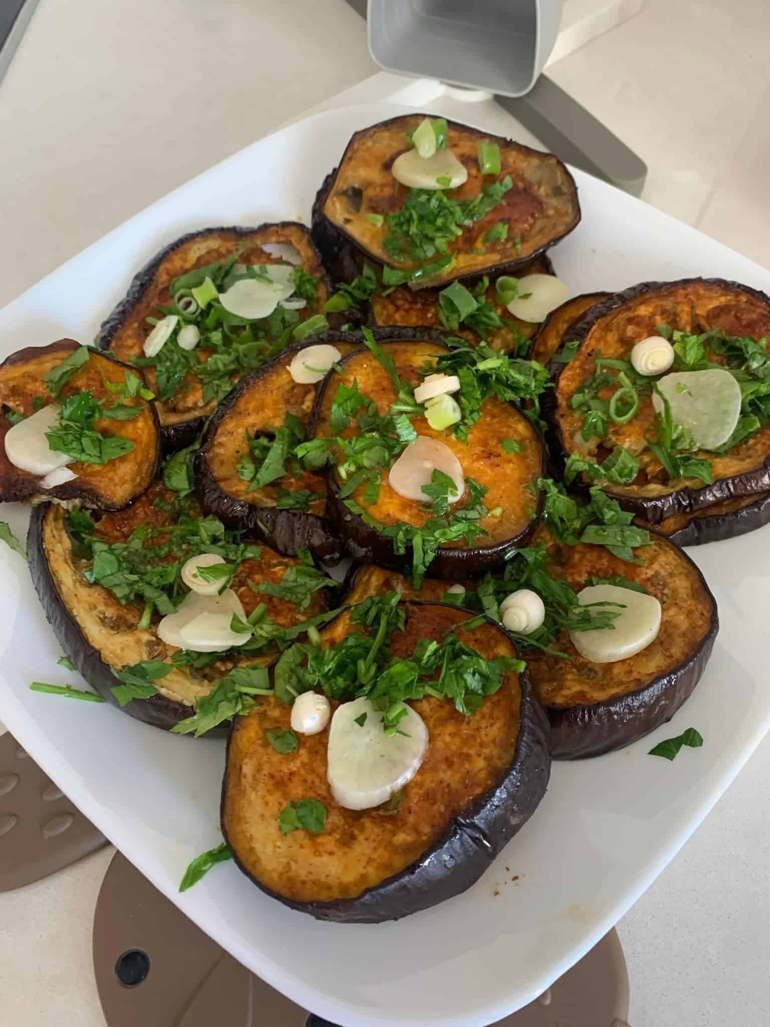 חציל אפוי בתנור