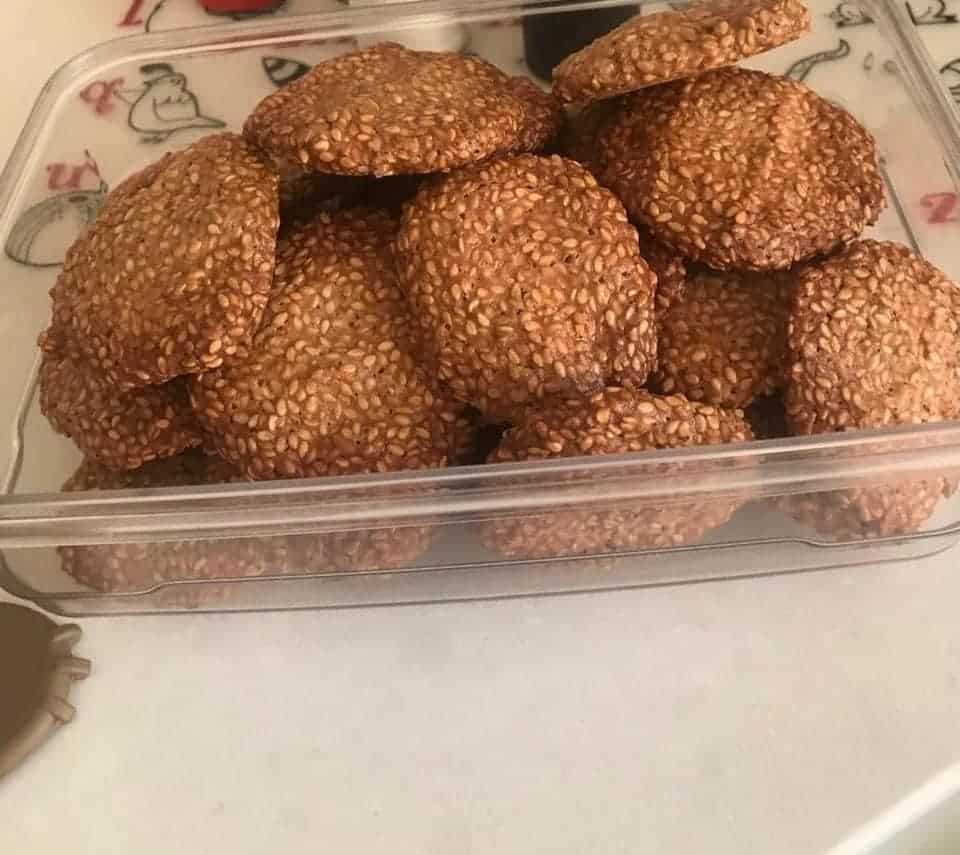 עוגיות שומשום מלא