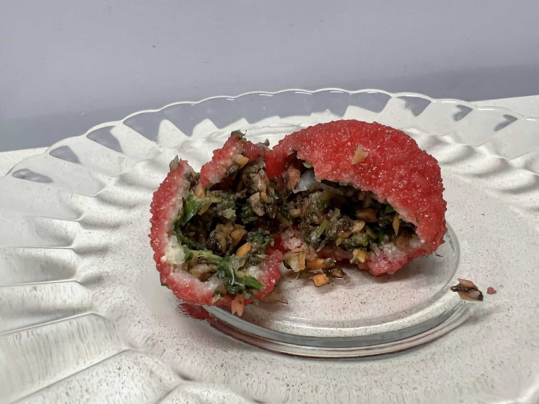 קובה פטריות צמחונית בשיטת הפטנט