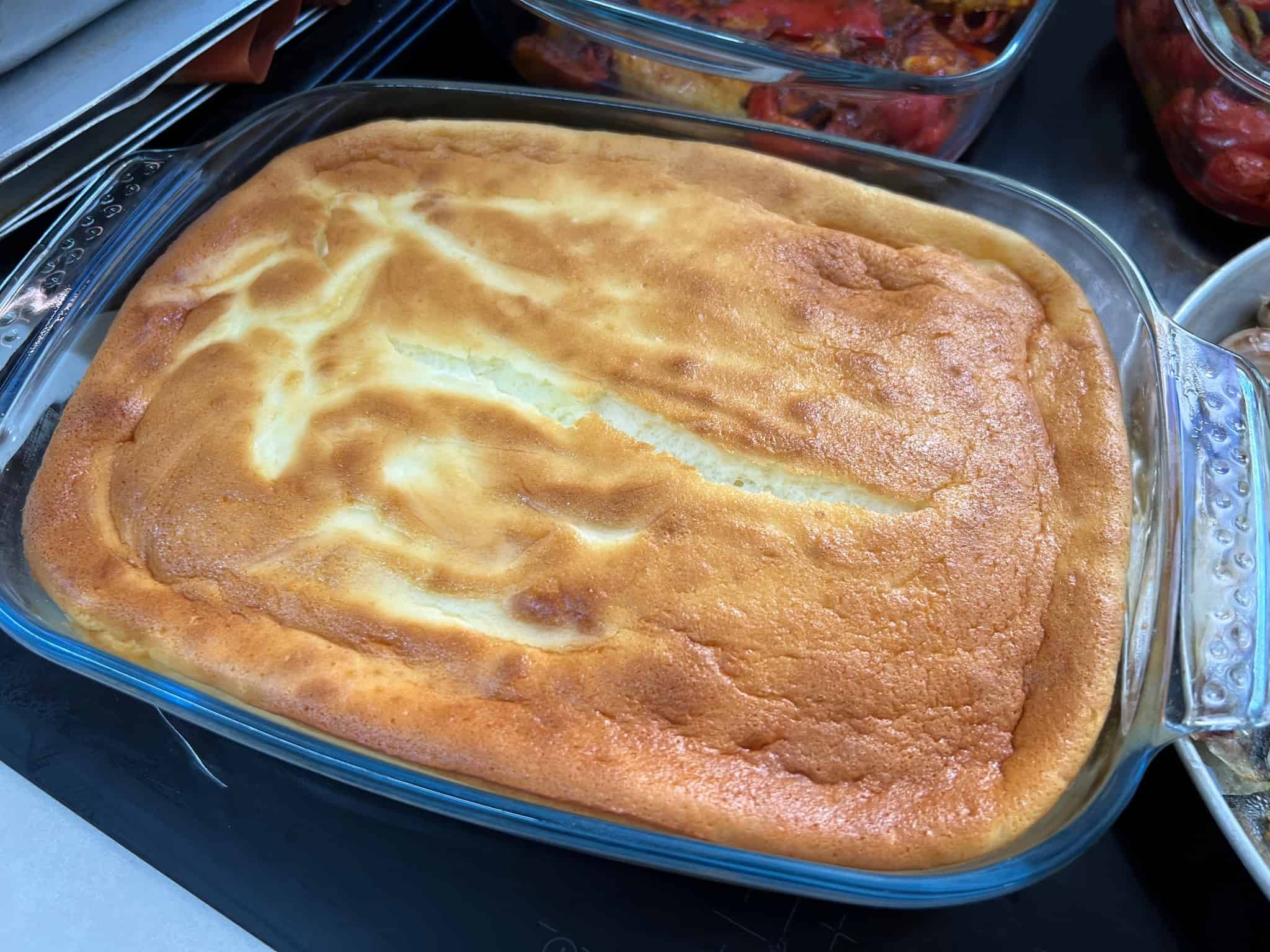 הכי פשוטה הכי טעימה - עוגת גבינה אפויה