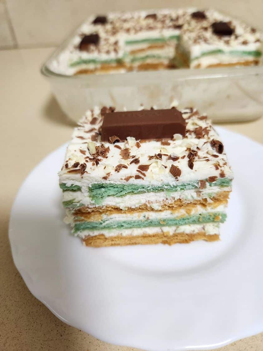 עוגת פתי בר פיסטוק ומוקה