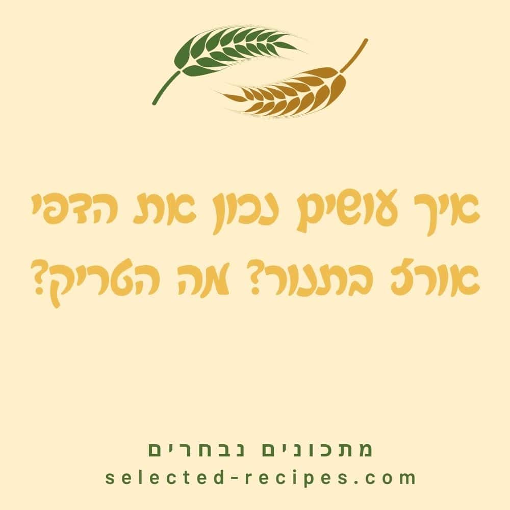 איך עושים נכון את הדפי אורז בתנור מה הטריק