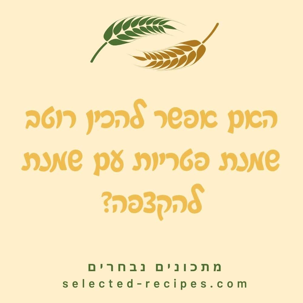 האם אפשר להכין רוטב שמנת פטריות עם שמנת להקצפה