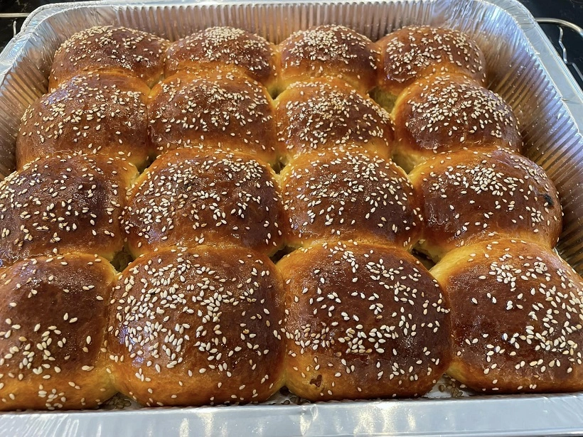 לחמניות שמרים מתוקות