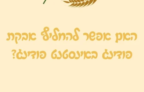 האם אפשר להחליף אבקת פודינג באינסטנט פודינג?