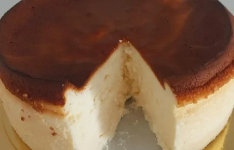 עוגת גבינה גבוהה יפה וטעימה