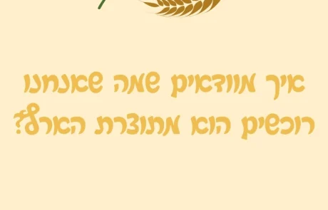 איך מוודאים שמה שאנחנו רוכשים הוא מתוצרת הארץ?